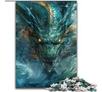 Puzzles 1000 Pieces for Teenagers Mysterious Dragon, for Ages 14 And over Each Piece Is Unique - Fun And Challenging Game for The Whole Family Good Gift (Size 50x75cm)