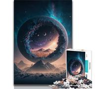 Puzzles 1000 Pieces for Teenagers Portal To Outer Space 1000 Piece Jigsaw,Educational Stress Relief Toy Gifts for Friends And Family 38x26cm