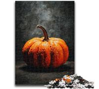 Puzzles 1000 Pieces for Teenagers Pumpkin Teenager Puzzles,Quiz Game Wall Decoration Unique Birthday And Xmas Gifts (38x26cm)