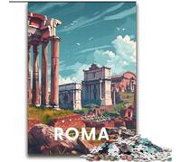 Puzzles 1000 Pieces for Teenagers Rome Roman Forum Decompressing Intellectual Educational Toy Secret Santa Gifts (38x52cm) 1000pcs