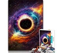 Puzzles 1000 Pieces for Teenagers Space Rainbow Ring 1000 Pieces for Teenagers,Learning Educational Toys Family Games Unique Birthday And Gifts 38x26cm