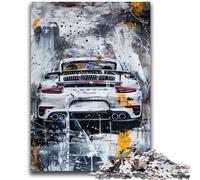 Puzzles 1000 Pieces for Teenagers Sports Car Graffiti 1000 Pieces for Teenagers,Educational Stress Relief Toy Great Gifts And Toys (75x50cm)