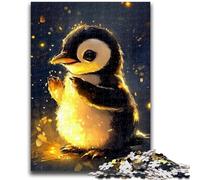 Puzzles 1000 Pieces for Teenagers Star Penguin 1000 Pieces for Teenagers,Stress Reliever Difficult Challenge Secret Santa Gifts (75x50cm)