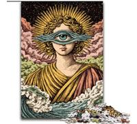 Puzzles 1000 Pieces for Teenagers Tarot Characters, Game Toys Every Piece Is Unique - Challenging Family Fun Game for for Age 14 (Size 26x38cm)