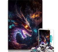 Puzzles 1000 Pieces for Teenagers The Rainbow Elder Dragon Teenager Puzzles,Challenging Game for Is Ideal As A Gift for The Whole Family (size 38x26cm)