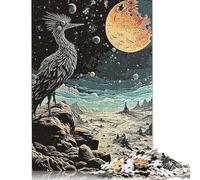 Puzzles 1000 Pieces Galaxy Bird Jigsaw Puzzle Adults Jigsaw Difficulty Puzzles Educational Toy Games Family Decoration 1000pcs (75x50cm)