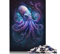 Puzzles 1000 Pieces Galaxy Octopus Jigsaw Puzzle Decompression Toy Wooden Jigsaws Adult Birthday Gifts 1000pcs (75x50cm)