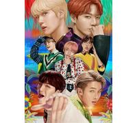 Puzzles 1000 Pieces Korean Boyband Bang BTS Art Poster For Adults Family Games Educational Toys Vy58Nt 38x52CM