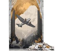 Puzzles 1000 Pieces Plane Realm Jigsaw Puzzle Adults Puzzles Difficulty Puzzles Puzzle Education Games Toys Family Decoration 1000pcs (75x50cm)