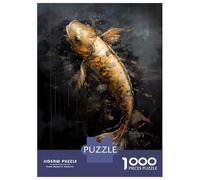 Puzzles 1000 Pièces Pour Adolescents Koi Enchanted Castle Puzzles Pour Adolescents, Jouets Anti-stress, Difficile, Excellent Cadeau Pour Les Jeux 52x38cm/1000pcs