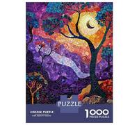 Puzzles 1000 Pièces Pour Adolescents Twilight Forest Mosaic Puzzles Pour Adolescents, Jouets Anti-stress, Difficile, Excellent Cadeau Pour Les Jeux 52x38cm/1000pcs
