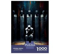 Puzzles 1000 Pièces The Monument to The First Lie - The One Who Lowered His Gaze Puzzle Adulte, Jeu De Réflexion, Analyse Et Logique, Cadeaux De Noël Et D'anniversaire 52x38cm/1000pcs