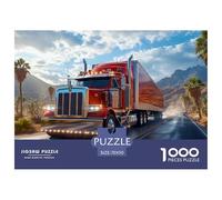Puzzles 1000 PiecesBig Truck, for Adults, Challenging Game for The Whole, Gifts for Men Or Women, Home Decoration, Educational Game 70x50cm/1000pcs