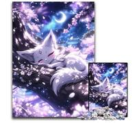 Puzzles 1000Pieces for Adults Cherry Blossom Dreaming Impossible Jigsaw Puzzles for Adults Family Activity Brain Teaser Home Decor 1000 PCS(75x50cm)