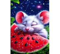 Puzzles 120 Pieces for Adults Animal Mouse Fruit, Puzzle Games for Adults, Educational Game Decompression, Puzzle for Adult 120 Home Decors Family Challenge Toys for Men Women Elders Seniors