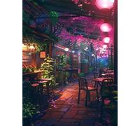 Puzzles 120 Pieces for Adults Street Scenery, Puzzle Games for Adults, Educational Game Decompression, Puzzle for Adult 120 Home Decors Family Challenge Toys for Men Women Elders Seniors