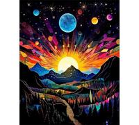 Puzzles 120 Pieces for Adults Sunrise Mountain Forests, Puzzle Games for Adults, Educational Game Decompression, Puzzle for Adult 120 Home Decors Family Challenge Toys for Men Women Elders Seniors