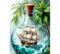 Puzzles 1200 Pieces for Adults, 1200 Piece Jigsaw puzzles for adults Classic Educational Games Beautiful Decoration Puzzle-Sailboat Waves