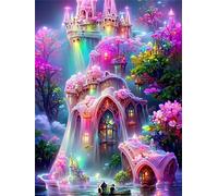 Puzzles 1200 Pieces for Adults Colourful Jigsaw puzzles for adults, 1200 Piece Challenging & Brainteasing Jigsaws Beautiful Decoration Puzzle, Theme:Neon House