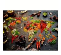 Puzzles 1200 Pieces For Adults jigsaw puzzles for adults Classic Educational Challenging Games Toys Family Decoration Puzzle - Abstract Seasoning Map