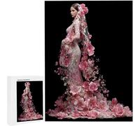 Puzzles 1314 Pieces for Adults jigsaw Puzzles for Adults 1314 Piece Jigsaw Challenging & Brainteasing Educationa Game for The Whole, jigsaw Puzle Theme: Woman Bird30 x 20 Inch PjY9588 8-2