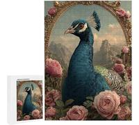 Puzzles 1314 Pieces for Adults jigsaw Puzzles for Adults 1314 Piece Jigsaw Challenging & Brainteasing Educationa Game for The Whole, jigsaw Puzle Theme: Flower Peacock30 x 20 Inch PjY2640 8-0