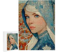 Puzzles 1314 Pieces for Adults jigsaw Puzzles for Adults 1314 Piece Jigsaw Challenging & Brainteasing Educationa Game for The Whole, jigsaw Puzle Theme: Sky Woman30 x 20 inches PjY2046 F-R