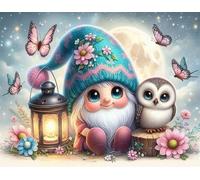 Puzzles 150 Pieces for Adults,13.8x9.8 inch Jigsaw puzzles for adults Challenging Educational Games Home Decoration Puzzle Theme: Cute Dwarf Animals