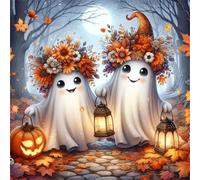 Puzzles 150 Pieces for Adults,25.6x25.6 Inch Jigsaw puzzles for adults Challenging Educational Games Home Decoration Puzzle Theme:Autumn Ghost