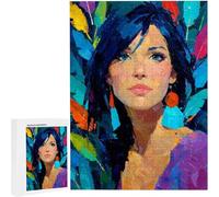 Puzzles 1500 Pieces for Adults jigsaw Puzzles for Adults 1500 Piece Jigsaw Challenging & Brainteasing Educationa Game for The Whole Gifts for Men, jigsaw Puzle Theme: Woman Tiger87 x 57cm PjY1966 8-M