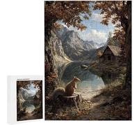 Puzzles 1500 Pieces for Adults jigsaw Puzzles for Adults 1500 Piece Jigsaw Challenging & Brainteasing Educationa Game for The Whole, jigsaw Puzle Theme: Landscape Animal87x57cm PjY6304 K-5