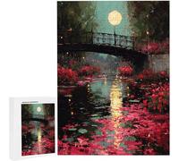 Puzzles 1500 Pieces for Adults jigsaw Puzzles for Adults 1500 Piece Jigsaw Challenging & Brainteasing Educationa Game for The Whole, jigsaw Puzle Theme: Aurora Forest87 x 57cm PjY2218 J-8