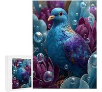 Puzzles 1500 Pieces for Adults jigsaw Puzzles for Adults 1500 Piece Jigsaw Challenging & Brainteasing Educationa Game for The Whole, jigsaw Puzle Theme: Flower Peacock87 x 57cm PjY3982 I-F