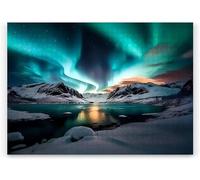 Puzzles 200 Pieces For Adults jigsaw puzzles for adults Classic Educational Challenging Games Toys Family Decoration Puzzle - Aurora Lake Scenery