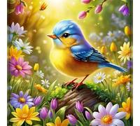 Puzzles 200 Pieces for Adults Sunlit Birds Flowers, Hard Impossible Jigsaws 200 pieces for adults, Educational Game Challenge Toy Colorful DIY puzzles for Home
