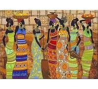 Puzzles 2000 Pieces for Adults,39.4x27.6 inch Jigsaw puzzles for adults Challenging Educational Games Home Decoration Puzzle Theme: Abstract African Woman