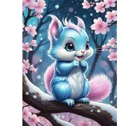 Puzzles 2000 Pieces for Adults,39.4x27.6 inch Jigsaw puzzles for adults Challenging Educational Games Home Decoration Puzzle Theme: Winter Squirrel Flowers