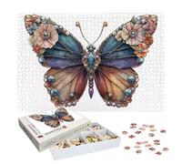 Puzzles 2000 Pieces for Adults, Butterfly Jigsaw Puzzles for Adults 2000, Wooden Puzzle with Exquisite Packaging Box, Fantasy Jigsaws for Family Educational Games, Gifts for Women, Home Decor, -7284