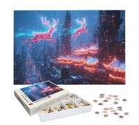 Puzzles 2000 Pieces for Adults, City Jigsaw Puzzles for Adults 2000, Wooden Puzzle with Exquisite Packaging Box, Landscape Jigsaws for Family Educational Games, Gifts for Women/Men, Home Decor, -8622