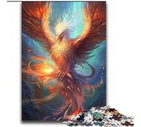 Puzzles 2000 Pieces for Adults Colourful Phoenix Bird Educational Family Game with Fully Interlocking Randomly Shaped Pieces 70x100cm