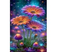 Puzzles 2000 Pieces for Adults Daisy, Puzzle Games for Adults, Educational Game Decompression, Puzzle for Adult 2000 Home Decors Family Challenge Toys for Men Women Elders Seniors