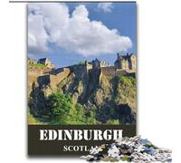 Puzzles 2000 Pieces for Adults Edinburgh Scotland Travel, Decompressing Intellectual Educational Toy Is Ideal As Gifts for The Whole Family 70x100cm