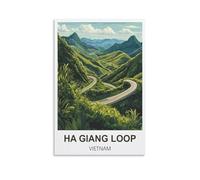 Puzzles 2000 Pieces for Adults，Ha Giang Loop Vietnam Family Fun Jigsaws Puzzles 2000 Pieces for Adults Gifts 100x70cm