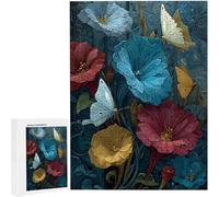 Puzzles 2000 Pieces for Adults jigsaw Puzzles for Adults 2000 Piece Jigsaw Challenging & Brainteasing Educationa Game for The Whole, jigsaw Puzle Theme: Butterfly Flower40 x 28 inches PjY500 1-D