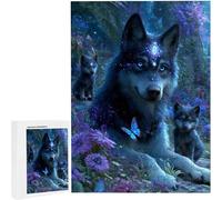 Puzzles 2000 Pieces for Adults jigsaw Puzzles for Adults 2000 Piece Jigsaw Challenging & Brainteasing Educationa Game for The Whole, jigsaw Puzle Theme: Wolf Animal40 x 28 Inch PjY8510 I-V