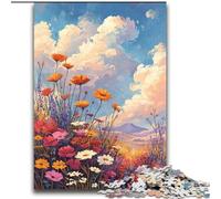 Puzzles 2000 Pieces for Adults Wildflower Summer Stress Reliever Difficult Challenge Unique Home Decor And Gifts 70x100cm