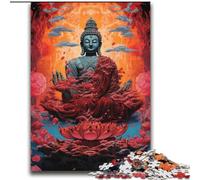 Puzzles 2000 Pieces for Teenagers Art Buddha Statue Family Fun Fun at Home Activities, Birthday Present,Travel Gifts, for And 14 Years Old 70x100cm