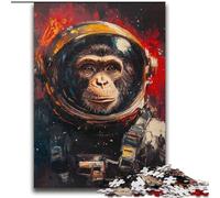 Puzzles 2000 Pieces for Teenagers Astronaut Monkey for And from 14 Years And over Hands-on Game Christmas Game Gifts 70x100cm