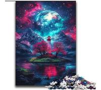 Puzzles 2000 Pieces for Teenagers Dengta Under The Blood Moon Educational Games Home Decoration Artists Collection, Fine Art 70x100cm
