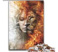 Puzzles 2000 Pieces for Teenagers Leo Woman,Brain Intelligence Challenge Addictive Toys Birthday Present,Gifts,Wall Art 70X100CM